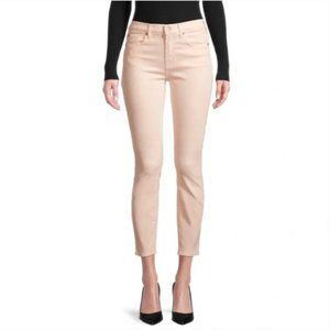 7 for All Mankind Soft Pink Skinny Pants